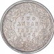 Silver Two Annas Coin of Victoria Queen of Bombay Mint of 1874.