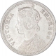 Silver Quarter Rupee Coin  of Victoria Empress of Calcutta Mint of 1890.