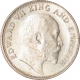 Silver Quarter Rupee Coin  of King Edward VII of Calcutta Mint of 1908.