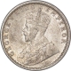 Silver Half Rupee Coin of King George V of Bombay Mint of 1918.