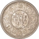 Silver Half Rupee Coin of King George V of Bombay Mint of 1919.