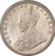 Silver Half Rupee Coin of King George V of Calcutta Mint of 1934.