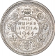 Silver Half Rupee Coin of King George VI of Lahore Mint of 1944.