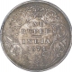 Silver One Rupee coin of Victoria Queen of Bombay Mint 1874.