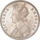 Silver One Rupee Coin of Victoria Empress of Calcutta Mint of 1901.