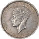 Silver Twenty Cents Coin of King George VI of Malaya .