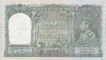 Ten Rupees Bank Note of  King George VI  signed by J B Taylor 1938.