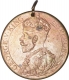 Brass Medal of King George V of United Kingdom.