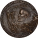 Bronze Lenin Medallion of Russia.