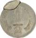 Error Republic India Cupro Nickel Two Rupees Coin  of Subhash Chandra Bose Centenary of Calcutta Mint of the Year 1997.