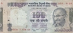 Error One Hundred  Rupees Bank Note of Signed by  Bimal Jalan.