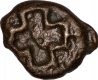 Punch marked Copper Karshapana coin of Madhya Pradesh Region of Maurya Dynasty.