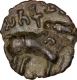 Potin Coin of Satkarni I of Satavahana Dynasty.