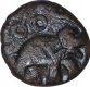 Copper Coin of Satkarni I of Satavahana Dynasty.