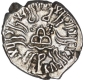 Silver Drachma Coin of Rudrasena III of Western Kshatrapas.