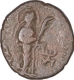 Copper Quarter Coin of Kanishka I of Kushan Dynasty.