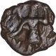 Copper Coin of Vasudeva I of Kushan Dynasty .