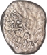 Silver Drachma Coin of Dhrahasena of Traikutakas.