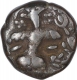 Copper Drachma Coin of Sangram Deva of Loharas of Kashmir.