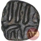 Copper One Fourth Falus Coin of Ala ud din Bahaman Shah of Bahamani Sultanate.