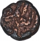 Copper One Fulus Coin of Muhammad Shah I of Bahamani Sultanate.