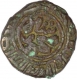 Copper Six Gani Coin of Ala ud Din Muhammad Khilji of Delhi Sultanate.