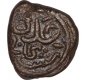 Copper Eight Gani Coin of Muhammad bin Tughluq of Delhi Sultanate .