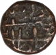 Copper Falus Coin of Firuz Shah Tughluq of Dar ul Mulk Delhi mint of Delhi Sultanate.