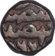 Copper Half Dam coin of Akbar of Narnol mint.