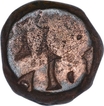 Copper Dam Coin of Akbar of  Narnol Mint of  Fi Tarikh  Type.