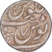 Silver One Rupee Coin of Aurangzeb of Akbarnagar Mint.