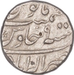 Silver One Rupee Coin of Aurangzeb of Allahabad Mint.