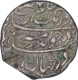 Silver One Rupee Coin of Aurangzeb of Itawa Mint.