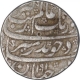 Silver One Rupee Coin of Aurangzeb of Kanbayat Mint.