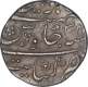 Silver One Rupee Coin of Aurangzeb of Kanbayat Mint.