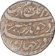 Silver One Rupee Coin of Aurangzeb of Lahore Dar ul Sultanate Mint.