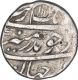 Silver One Rupee Coin of Aurangzeb of Out of Flan Mint.