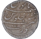 Silver One Rupee Coin of Aurangzeb of Surat Mint.