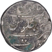 Silver One Rupee Coin of Aurangzeb of Surat Mint.