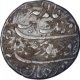 Silver One Rupee Coin of Aurangzeb of Surat Mint.