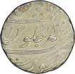 Silver Rupee Coin of Aurangzeb Alamgir of Surat Mint.