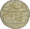 Silver One Rupee Coin of Aurangzeb of Surat Mint.