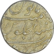 Silver One Rupee Coin of Aurangzeb of Surat Mint.