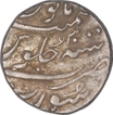 Silver One Rupee Coin of Aurangzeb of Surat Mint.