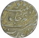 Silver One Rupee Coin of Aurangzeb of Surat Mint.