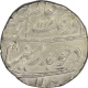 Silver One Rupee Coin  of Aurangzeb Alamgir of surat Mint.