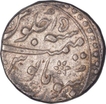 Silver One Rupee Coin of Aurangzeb of Surat Mint.