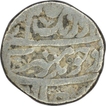 Silver One Rupee Coin of Aurangzeb Alamgir of Surat Bandar e Mubarak Mint.