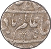 Silver One Rupee Coin of Shah Alam Bahadur of Karimabad Mint.