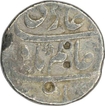 Silver One  Rupee Coin of Shah Alam Bahadur of Shahjahanabad Dar ul Khilafat Mint.